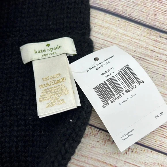 Kate Spade Gathered Bow Neckwarmer